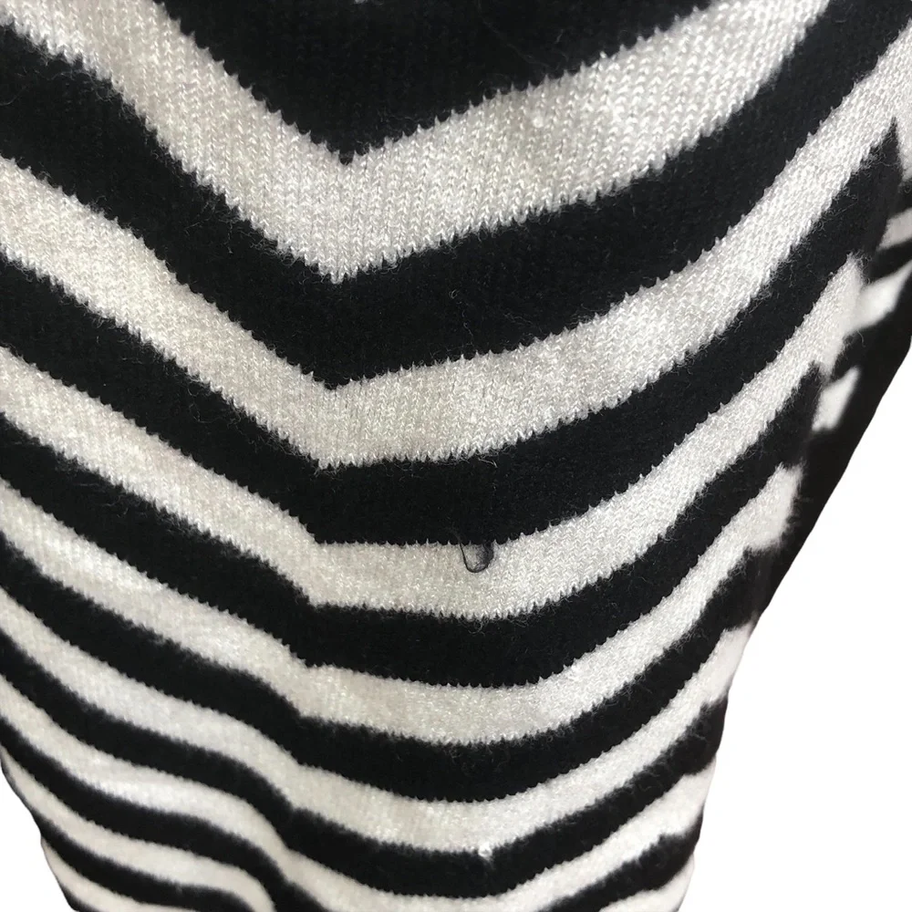 Allison Britney Geometric Chevron Bodycon Dress size Large - Picture 5 of 8